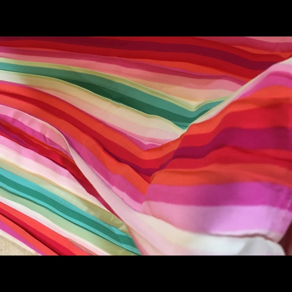 J crew rainbow colored midi skirt - Picture 2 of 5